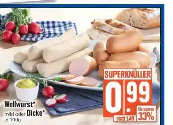 Edeka Wollwurst Oder Dicke Angebot