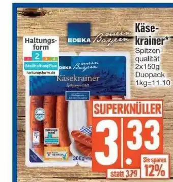 Edeka Edeka Käsekrainer Angebot