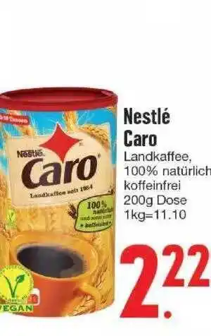 Edeka Nestlé Caro Angebot