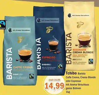 Aktiv Irma Tchibo Barista Caffe Crema Crema Blonde Oder Espresso Mit Aroma-verschluss Ganze Bohnen Angebot