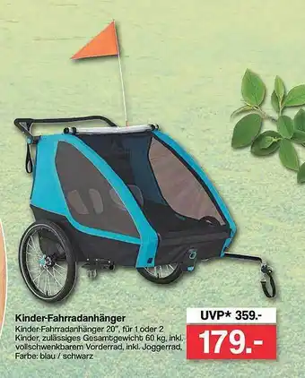 Famila Nord West Kinder-fahrradanhänger Angebot