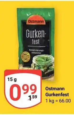 Globus Ostmann Gurkenfest Angebot