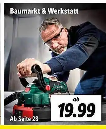 Lidl Baumarkt & Werkstatt Angebot