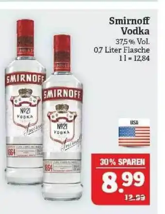 Marktkauf Smirnoff Vodka Angebot