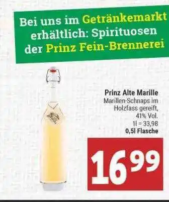 Marktkauf Prinz Alte Marille Angebot