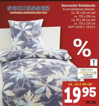 Marktkauf Schiesser Seersucker-bettwäsche Angebot