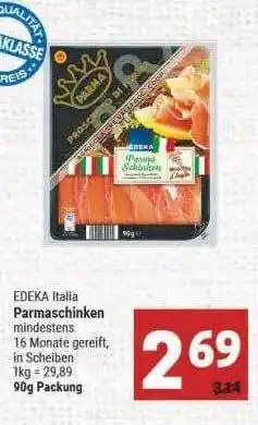 Marktkauf Edeka Italia Parmaschinken Angebot