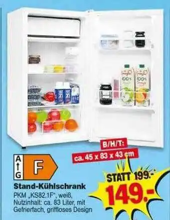 Repo Markt Stand-kühlschrank Angebot