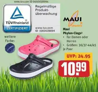 REWE Maui Phylon-clogs Angebot