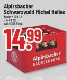 trinkgut Alpirsbacher Schwarzwald Michel Helles Angebot