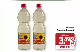 Wasgau Papas Olio Sonnenblumenöl Angebot