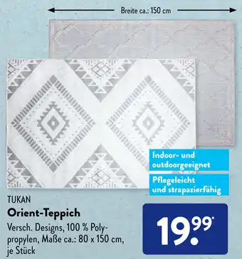 Aldi Süd Tukan Orient Teppich Angebot