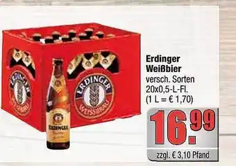 alldrink Erdinger Weißbier Angebot