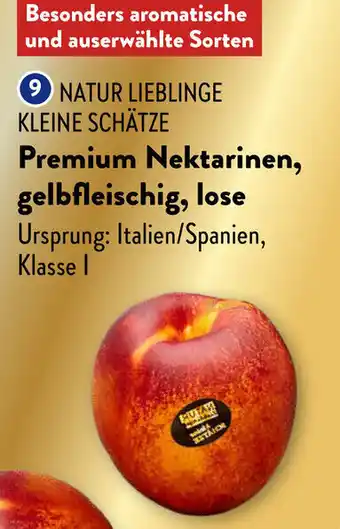 Aldi Süd Natur Lieblinge Kleine Schätze Premium Nektarinen, gelbfleischig, lose Angebot