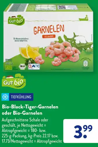 Aldi Süd Bio Black Tiger Garnelen oder Bio Garnelen Angebot