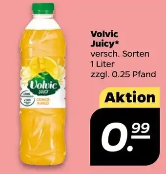 NETTO Volvic Juicy 1L Angebot