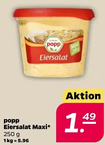 NETTO Popp Eiersalat Maxi 250g Angebot