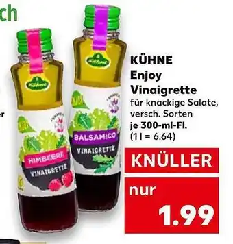 Kaufland Kühne Enjoy Vinaigrette Angebot