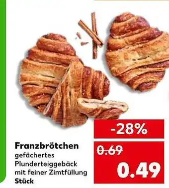 Kaufland Franzbrötchen Angebot