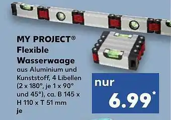 Kaufland My Project Flexible Wasserwaage Angebot