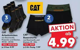 Kaufland Cat Arbeitssocken Oder Boxershorts Angebot