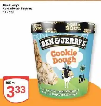 Globus Ben & Jerry's Cookie Dough Eiscreme Angebot