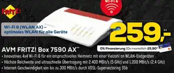 Euronics AVM Fritz! Box 7590 AX Angebot