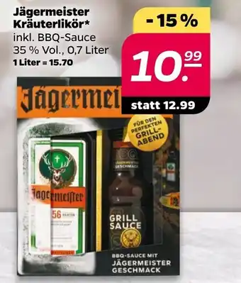 NETTO Jagermeister Krauterlikor 700 ml Angebot