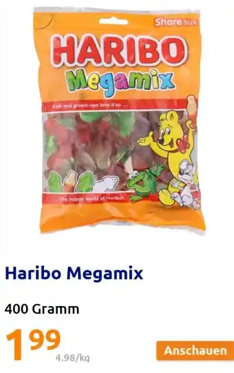 Action Haribo Megamix 400 Gramm Angebot