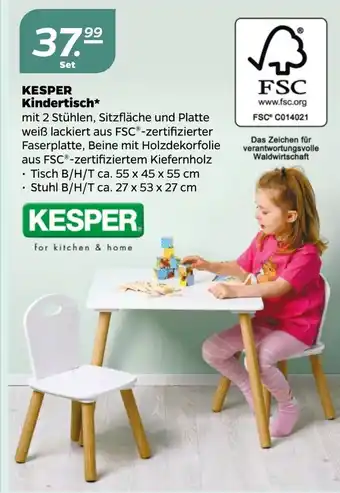 NETTO KESPER Kindertisch* Angebot