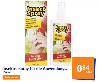 Action Insektenspray für die Anwendung 100 ml Angebot