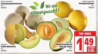 Edeka Spanien Futuromelonen Piel de Sapo Angebot