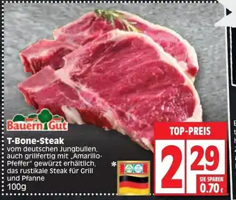 Edeka Bauern Gut T-Bone Steak 100 g Angebot