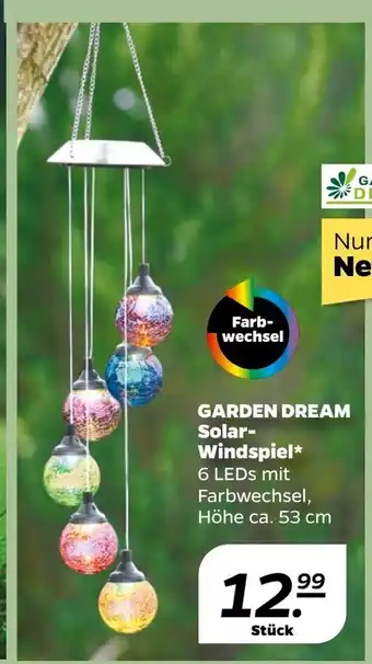 NETTO Garden Dream Solar-Windspiel Angebot