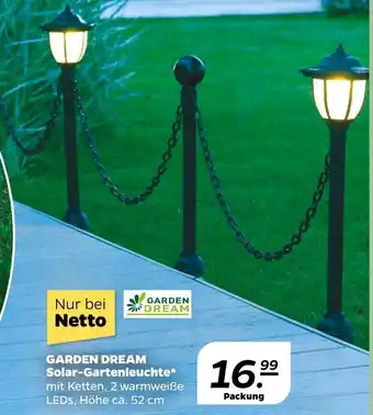 NETTO Garden Dream Solar-Gartenleuchte Angebot