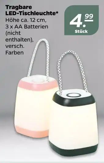 NETTO Tragbare LED-Tischleuchte Angebot