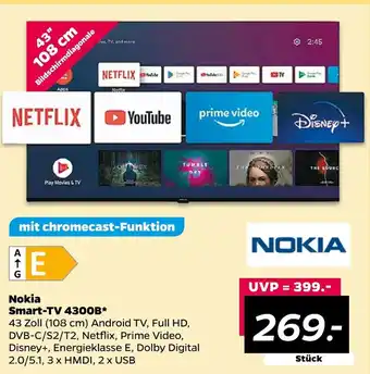 NETTO NOKIA Smart-TV 4300B Angebot