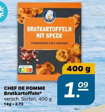 NETTO Chef de Pomme Bratkartoffeln 400 g Angebot