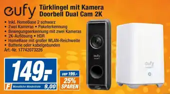 expert Techno Land Türklingel mit Kamera Doorbell Dual Cam 2K Angebot