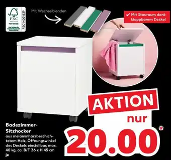 Kaufland Badezimmer Sitzhocker Angebot