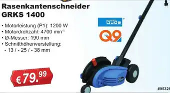 Stabilo Fachmarkt Güde Rasenkantenschneider GRKS 1400 Angebot