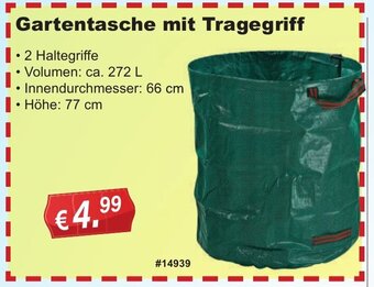 Stabilo Fachmarkt Gartentasche mit Tragegriff Angebot