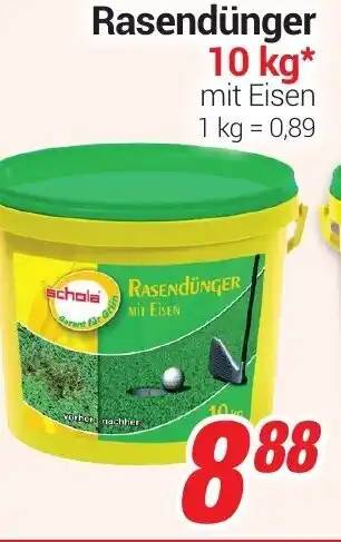 CENTERSHOP Rasendünger 10 kg Angebot