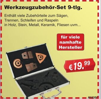 Stabilo Fachmarkt Werkzeugzubehör Set 9-tlg. Angebot