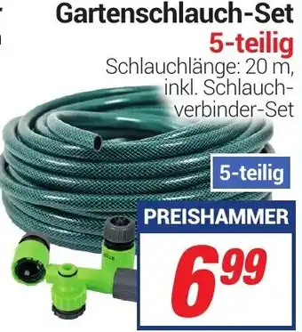 CENTERSHOP Gartenschlauch Set 5 teilig Angebot