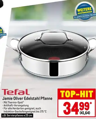 METRO Tefal Jamie Oliver Edelstahl Pfanne Angebot