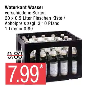 Marktkauf Waterkant Wasser 20*500ml Angebot