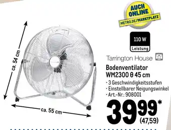 METRO Tarrington House Bodenventilator WM2300 ø 45 cm Angebot