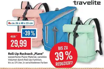 Stolz Travelite Roll-up-rucksack „plane“ Angebot