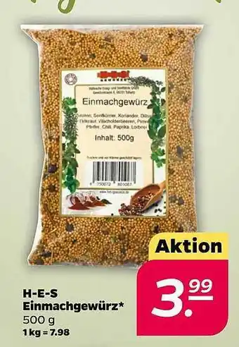 NETTO H-e-s Einmachgewürz Angebot